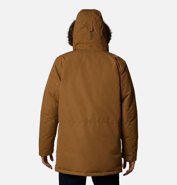 Columbia South Canyon Parkas Brown For Men's NZ47156 New Zealand